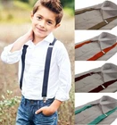 Suspenders Children Kids Adjustable Elastic Clip On Unisex Braces Boys Girls