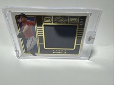 2023 Panini Brooks Lee Panini Three and Two Baseball Twins Patch 15/49 #JS-BL