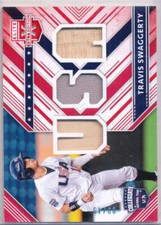 2018 Panini Elite Extra Edition #USAM-TS Travis Swaggerty USA Material Red