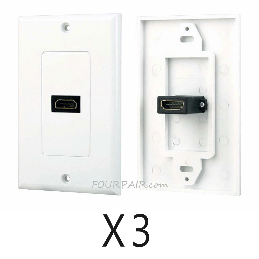 Riteav - 4 porte HDMI 1 cavo coassiale tv- F-Type 1 CAT6