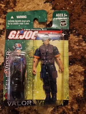 GI Joe Tele-Viper Valor vs Venom 3.75'' Cobra Action Figure On Card Hasbro 2004