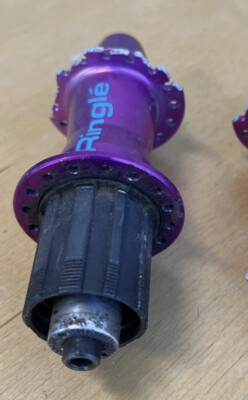 RINGLE (Bubba?) Rear Hub Axle - Vintage Mountain Bike PARTS ONLY