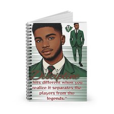 Spiral Notebook - Ruled Line-DISCIPLINE