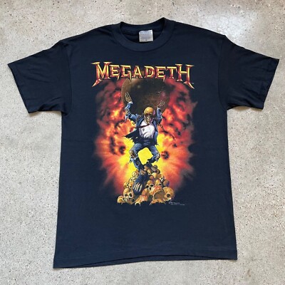 Vintage 1991 Megadeath Oxidation of the Nations World Tour Band