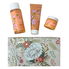 Self Care Spa Gift Box Home Spa Products Pampering Gift, Coastal Capri Set 4pc
