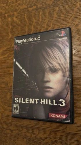 TESTED Silent Hill 3 PS2 Cover Art No Manual Black Label, Good Condition
