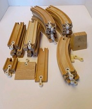 Wooden Train Track 35 Pieces Whistlin Dixie Train Track Thomas Brio Compatible