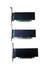  Lot Of 3 NVidia Quadro NVS290 NVS 290 256MB PCI-E Video Card
