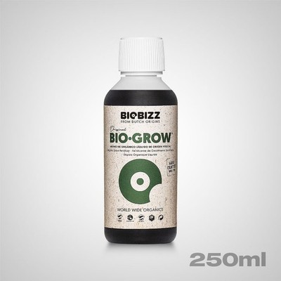 BioBizz Bio-Grow 250ml - Bio Wuchsdünger für max. Ertrag süßere Früchte Grower