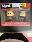 Funko Vynl. Disney Pixar Woody Buzz Lightyear 2-Pack Toy Story NWT!
