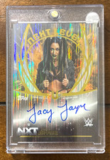 2025 WWE Topps Universe JACY JAYNE Next Level Auto Card #NLA-JJA NXT Champion