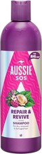 Image of Aussie SOS Repair & Revive Shampoo 500ml to Leave Dry, Stressed and Damaged Hair