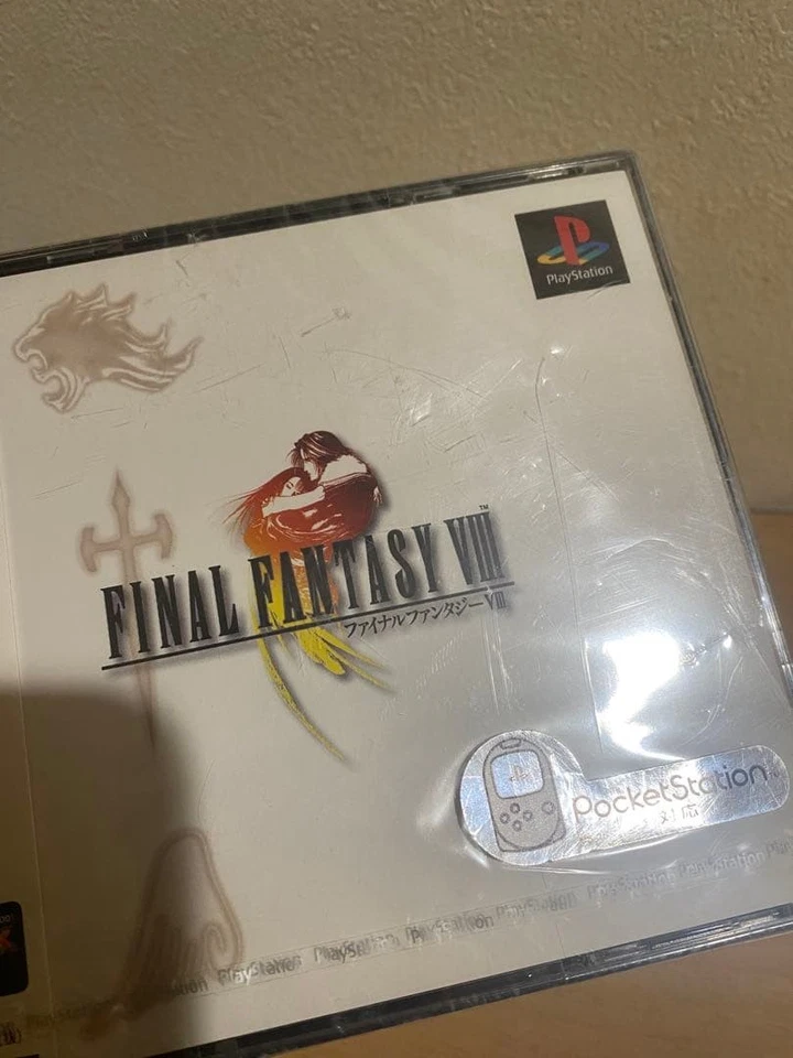 Final Fantasy VIII 8 FF PS1 Playstation 1 Game Japan SQUARE [New Unopend] - Image 2 of 4