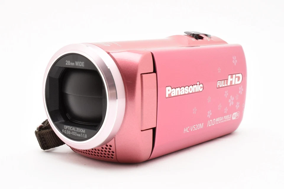 《TOP MINT in BOX》Panasonic HC-V520M Pink Digital HD Video Camera From JAPAN✈✈✈✈✈ - Image 2 of 4