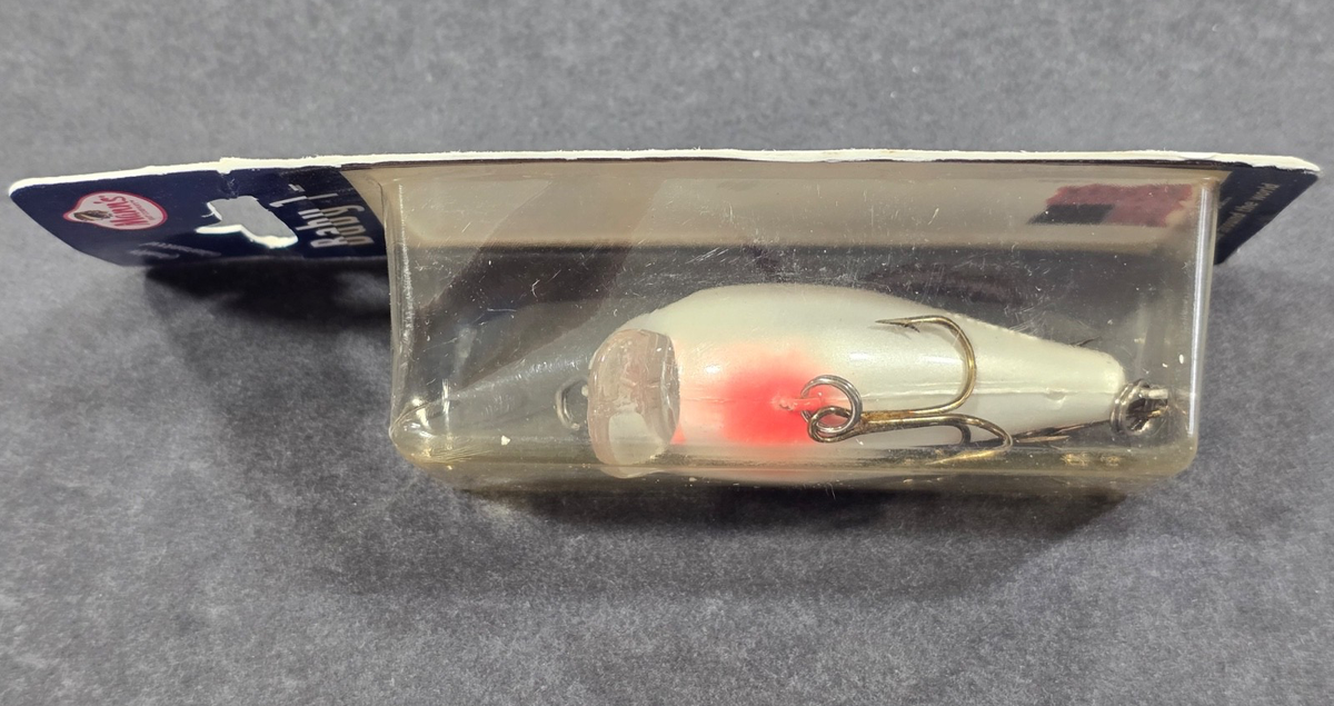 Mann's Vintage Single Stamped Baby 1-Minus Lure: Grey Ghost *Brand