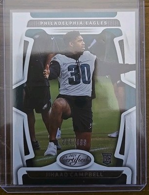 2025 Panini Certified - Rookies Jihaad Campbell #284 /499 (RC)
