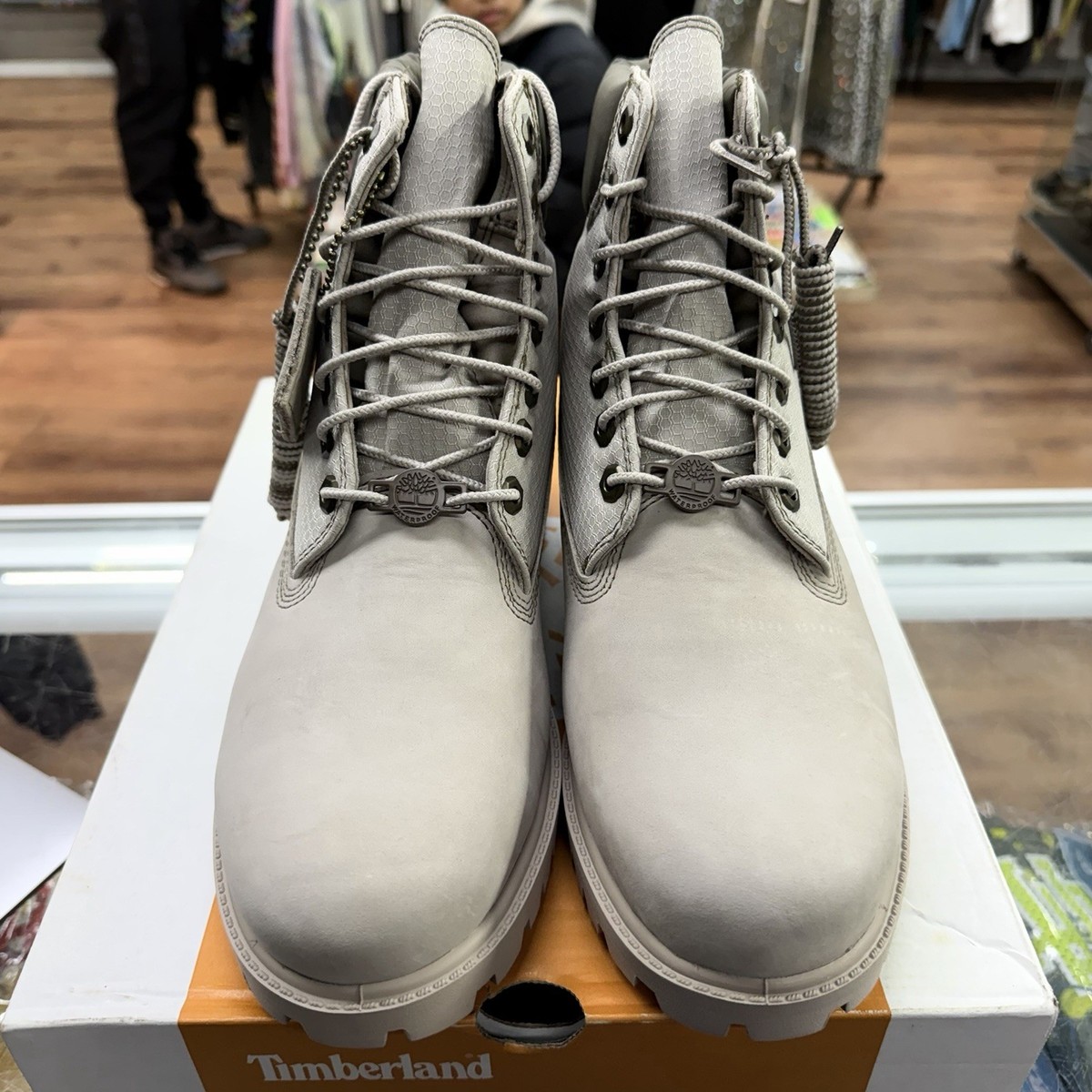 TIMBERLAND 6 INCH HERITAGE BEIGE WATERPROOF BOOTS TB 0A6EAS AAJ