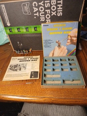 Advanced Dungeon and Dragons Action Art 8001 Dungeoneers Grenadier 20 Figures