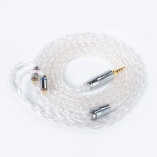 KBEAR 4913 8-Core 99.99 Pure Silver Upgrade Cable 2-Pin 2.5mm Balanced