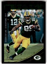 2018 Donruss Ty Montgomery Season Stat Line #/23 #111
