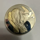 1971 Peregrine Falcon Medal Sterling Silver Uncirculated 0.925 Fineness 66.8g