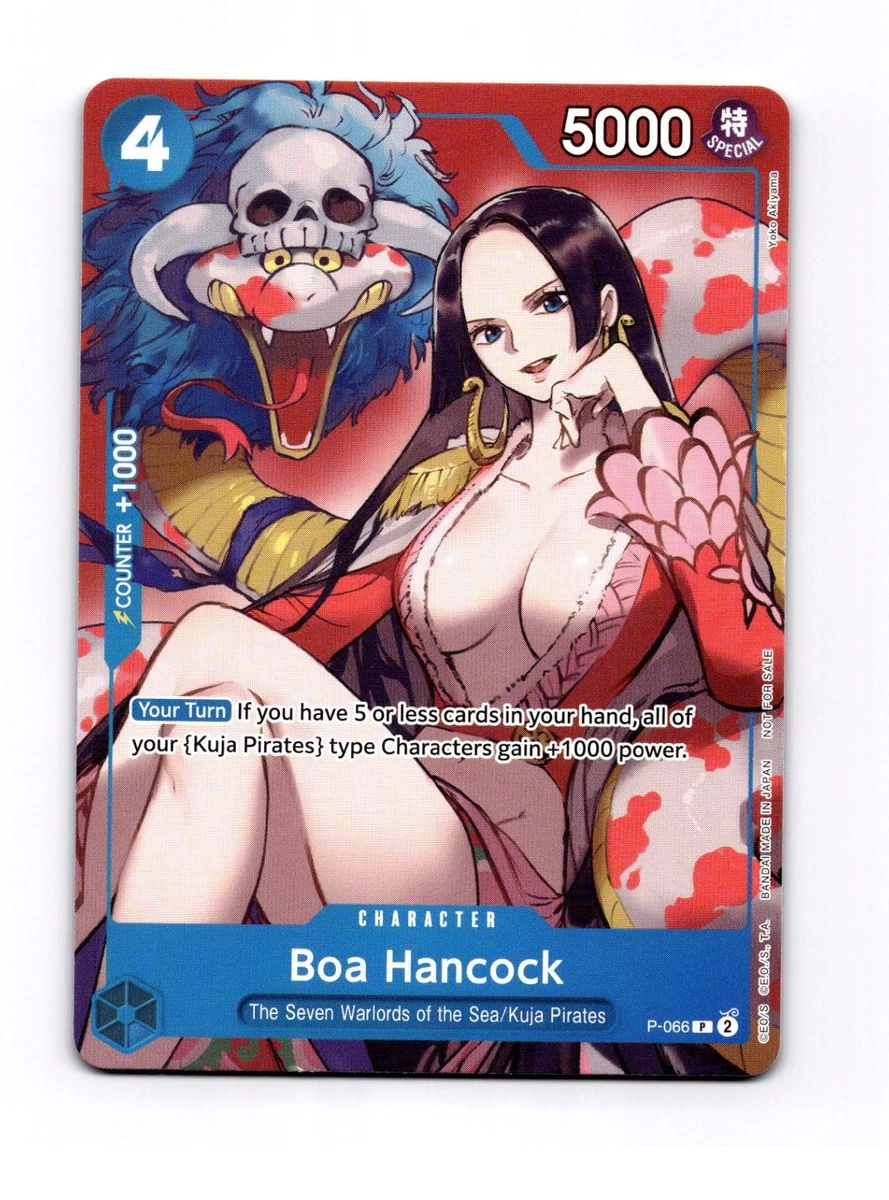 25+ Boa Hancock P-066 One Piece Promotion Cards for sale | Updated