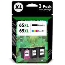 65XL 65 Ink Cartridge For HP ENVY 5010 5055 5052 Deskjet 2600 2652 2636 Printer
