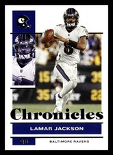 Lamar Jackson 2021 Panini Chronicles #7 Baltimore Ravens FREE SHIPPING *220