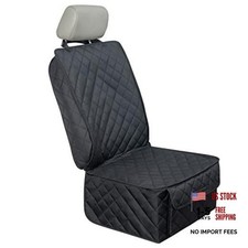 Waterproof Front Seat Cover Dog Car Seat Covers Nonslip Front Seat 1 Pack Black