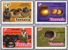 Timbres Arts Poteries Tanzanie 266E/H ** - 86708GA