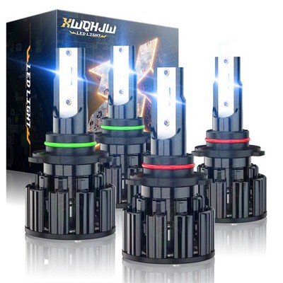 For Honda Civic Sedan 4-Door 2004-2015 10000K LED Headlights Bulbs Hi/Lo Lights