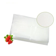 1000 8 x 12 QUART Vacuum Sealer Embossed Bags Foodsaver Storage Sous Vide 4 Mil