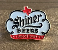 Shiner Beers Since 1909 Hat Lapel Pin. N