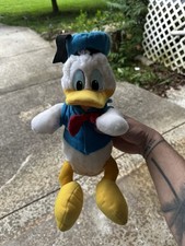 Disneyland Walt Disney World Donald Duck Sailor 11  Plush Vintage