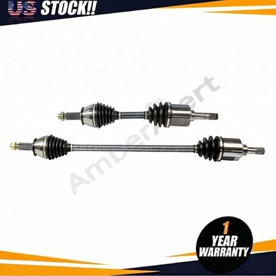 For 1984-90 Ford Tempo 2.0L L4 AWD FWD Auto Trans Pair Front CV Axle Shaft Assy