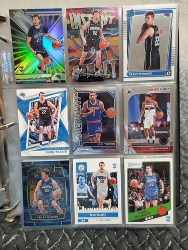 450 Basketball Karten Lot im Ordner - Bild 17 von 24