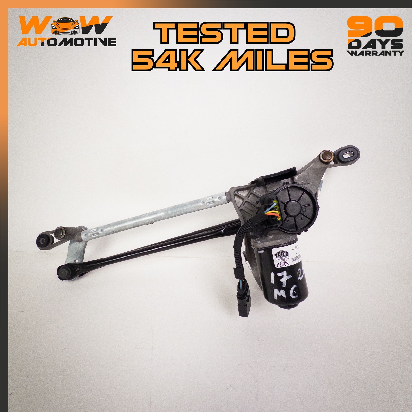 13-19 MASERATI GHIBLI WINDSHIELD WIPER TRANSMISSION LINKAGE MOTOR ASSEMBLY OEM