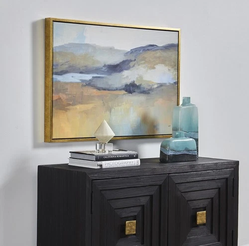 Uttermost 32333 Folded Hills 26" x 38" Framed Landscapes Painting - MultiColor - Picture 4 of 6