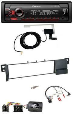 Pioneer DAB USB Steering Wheel Bluetooth Car Stereo for BMW 3 Series E46 (98-07)