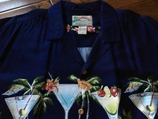 Paradise Found Men's Short Sleeves Shirt from Honolulu, Hawaii size X- Large