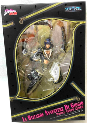 JOJO Golden Wind Magnet Holder Action Figure Statue Bruno