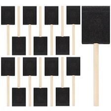 20 Pcs Foam Paint Brushes 2 Inch Foam Brush Wood Handle Sponge Brush