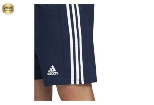 Adidas Mens Squadra 21 Shorts Stripes Sports Football Gym Training Running Short - Picture 9 of 23