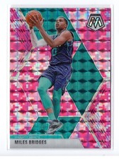 19-20 Mosaic Pink #82 Miles Bridges Base Hornets