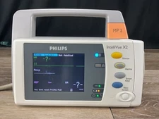 Philips IntelliVue X2 M3002A Portable MP2 Sp02 ECG MMS Patient Transport Monitor