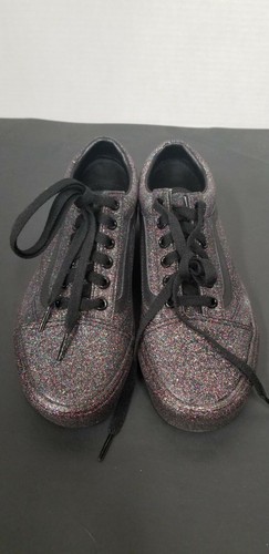 vans old skool rainbow glitter