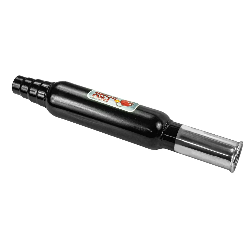 PRO Bomb Universal back box tail pipe exhaust In Gloss Black or Cherry Red Color - Image 3 of 4