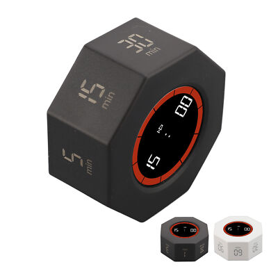  Timer Desk Productivity Timer Cube With G Sensor For Task Work Study US