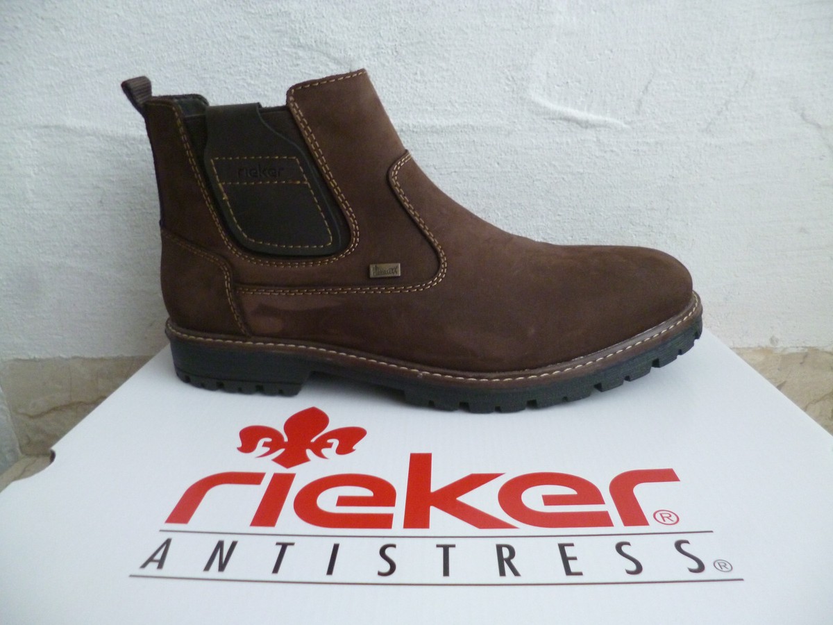 Rieker Herren Stiefeletten Stiefel Winterstiefel Boots TEX Leder