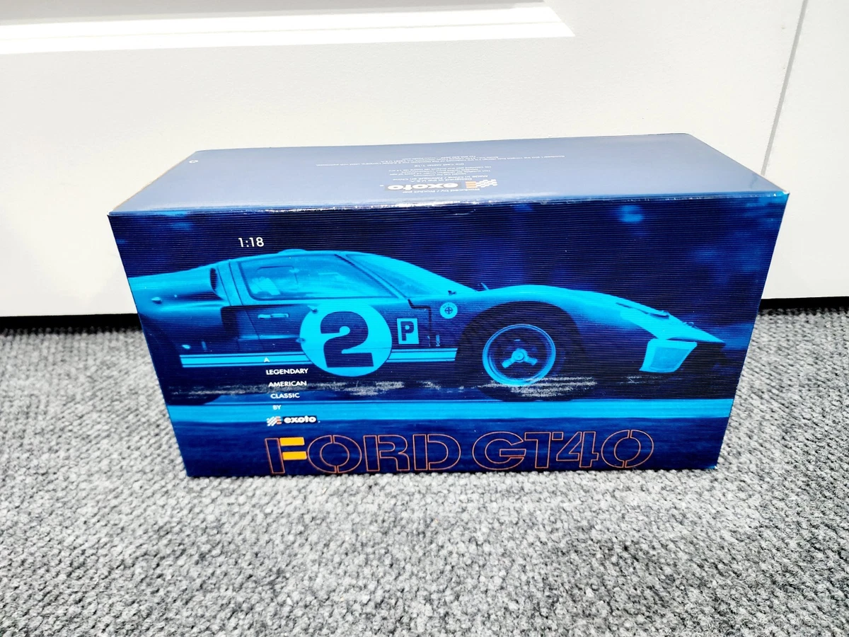 Exoto Ford GT40 Contemporary Manufacture Diecast Cars, Trucks